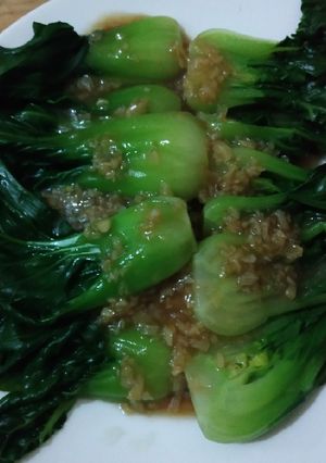 Foto resep Baby Bok Choy Bawang Putih