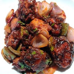 A picture of Paneer Manchurian.