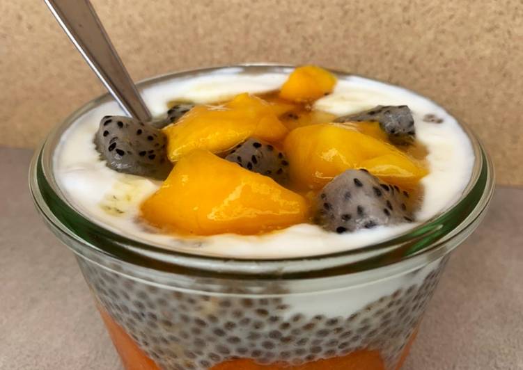 Nos 9 Meilleures Recettes de Pudding chia / abricots