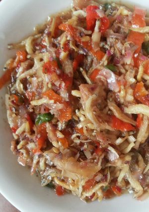Foto resep Sambal kecombrang teri