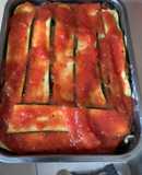 Lasagna de verduras con calabacín y berenjena