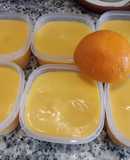 Flan Potax de naranja