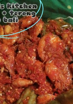 Foto resep Udang + Terong Bumbu Bali