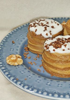 Foto de Panquecas de Batata Doce e Café