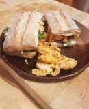 Sándwich de camarones estilo Nueva Orleans ("PoBoy")