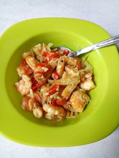 Foto resep Udang asam manis