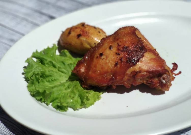 Langkah Mudah Menyiapkan Ayam goreng bogor Anti Gagal