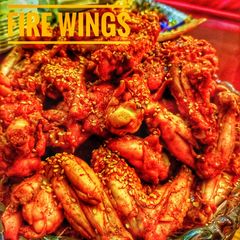 Spicy Korean Wings A picture of Spicy Korean Wings.