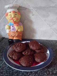 Una foto de Galletitas de chocolate 🍫 (sin manteca y sin huevo)
