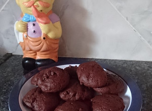 Una foto de Galletitas de chocolate 🍫 (sin manteca y sin huevo)
