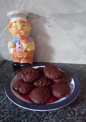 Una foto de Galletitas de chocolate 🍫 (sin manteca y sin huevo)