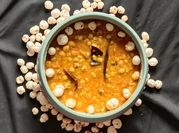 A picture of roasted chana daal
