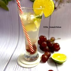 A picture of Citrusy Grape Mocktail.