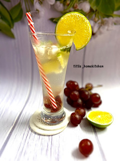 A picture of Citrusy Grape Mocktail.