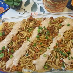 A picture of Singaporean rice.