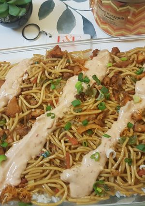 A picture of Singaporean rice.