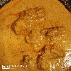A picture of Shahi chicken korma.