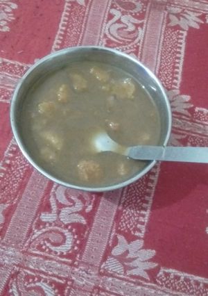 A picture of Chana soup.