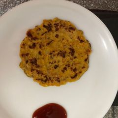 A picture of Besan cheela.