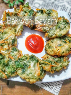 Foto resep Bakwan Bayam