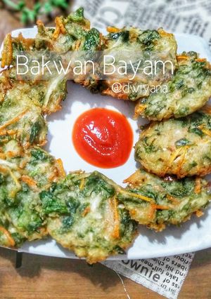 Foto resep Bakwan Bayam