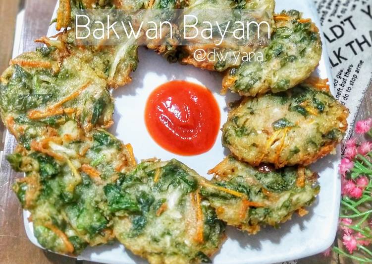 Bakwan Bayam