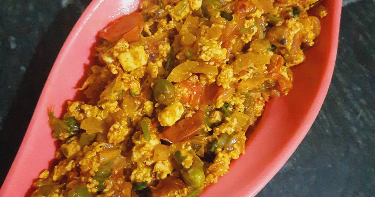 Paneer Bhurji Recipe By Jayakrite Kande - Cookpad