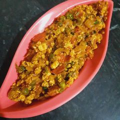 A picture of Paneer bhurji.