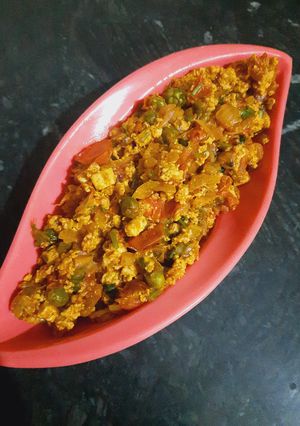 A picture of Paneer bhurji.