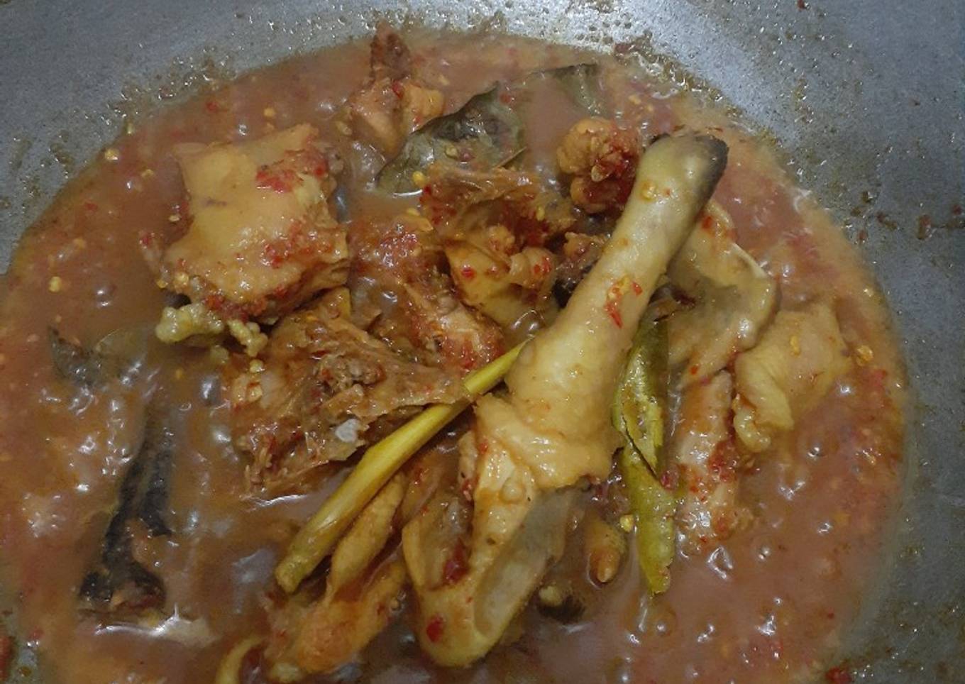 Rica rica ayam kampung