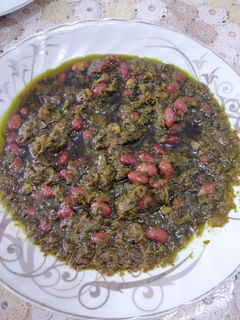 عکسی از دستور قرمه سبزی