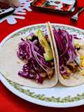 Grilled Cilantro Lime Corn Chicken Avocado Tacos