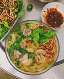 Bún bò Huế phiên bản không tiết,viên bò