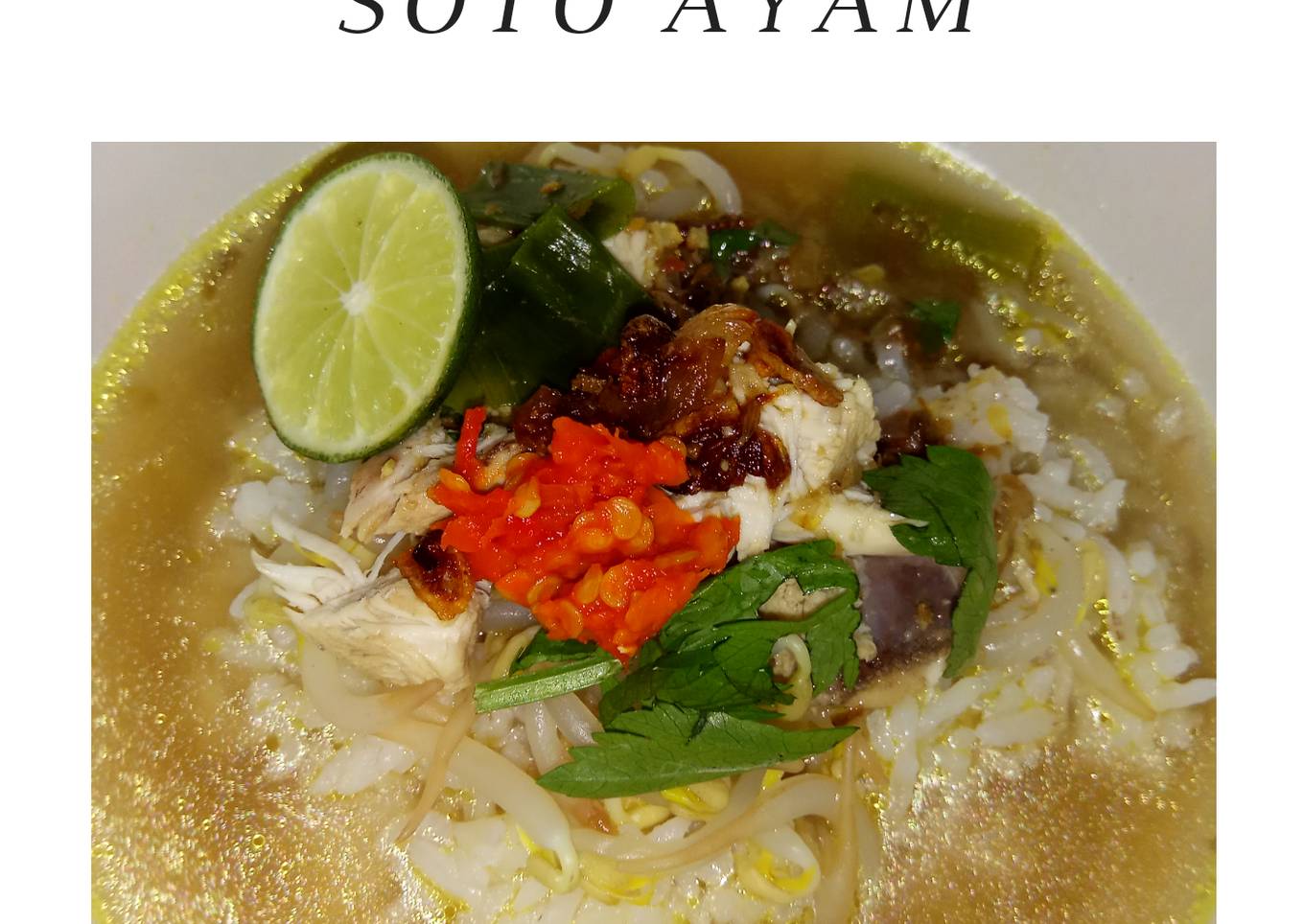 Soto Ayam