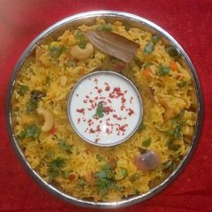 A picture of Mixed Vegetable Masala Rice.
