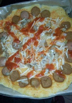 Foto resep Pizza teflon ala rumahan