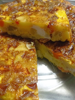 Una foto de Tortilla de verduras al horno