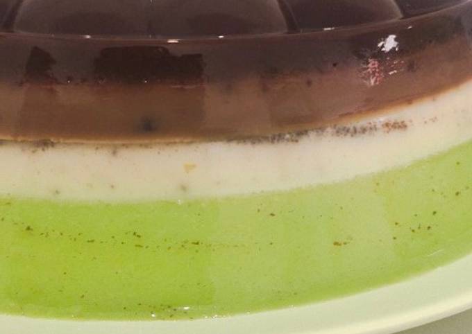 Puding Alpukat Milo Oreo