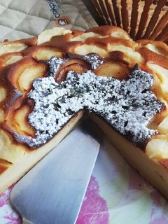 Una foto de Pastel de peras 🍐