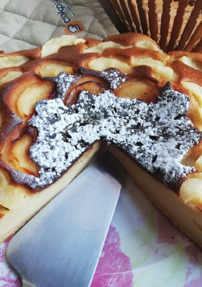 Una foto de Pastel de peras 🍐