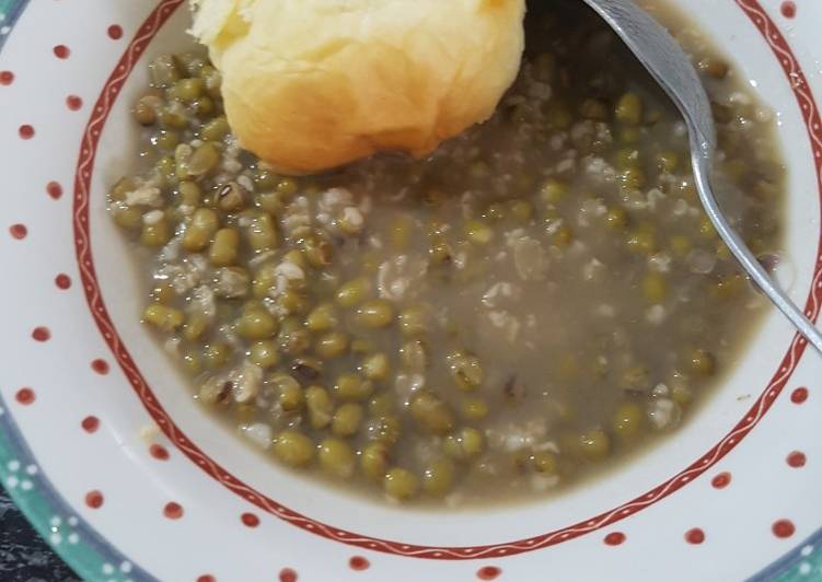 Bubur kacang hijau oat