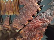 Una foto de costillar barbacoa