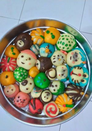Foto resep Bakpao Mini Karakter