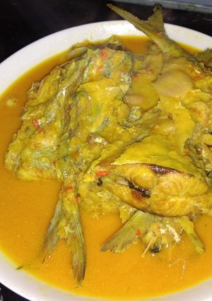 Foto resep Gulai ikan mata besar