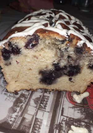 Una foto de Budín de Arándanos