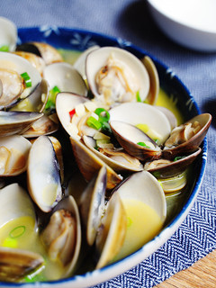 白酒蒸蛤蜊 的食譜成品照片