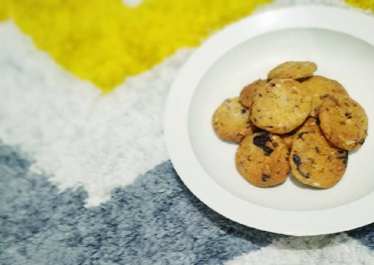 Resep @MANTAP Classic Cookies with triple choco ide kue sehari hari