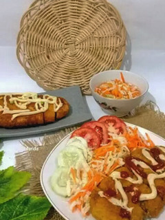 Foto resep Tahu Katsu dan Salad Hokben