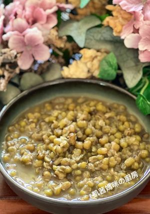 A picture of [Quick & Easy] Mung Bean Soup.