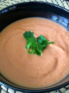 Una foto de Gazpacho andaluz para Thermomix